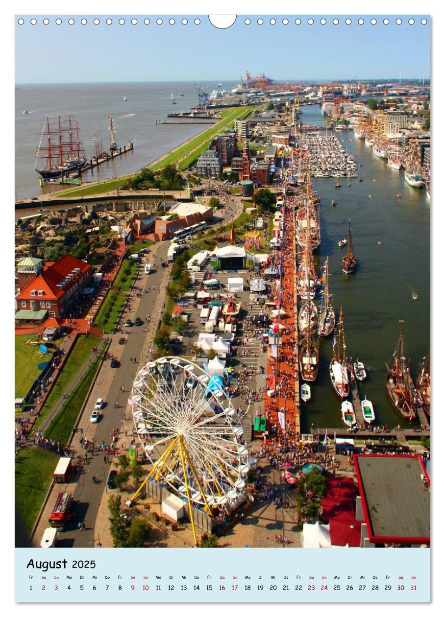 Bild: 9783457032640 | Sail - Impressionen aus Bremerhaven (Wandkalender 2025 DIN A3...