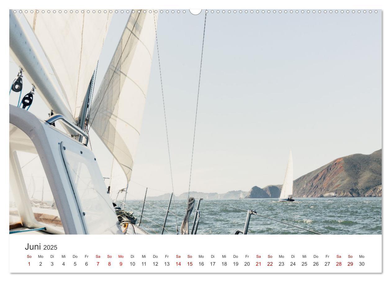 Bild: 9783383887772 | Segeln - Die Freiheit genießen. (hochwertiger Premium Wandkalender...