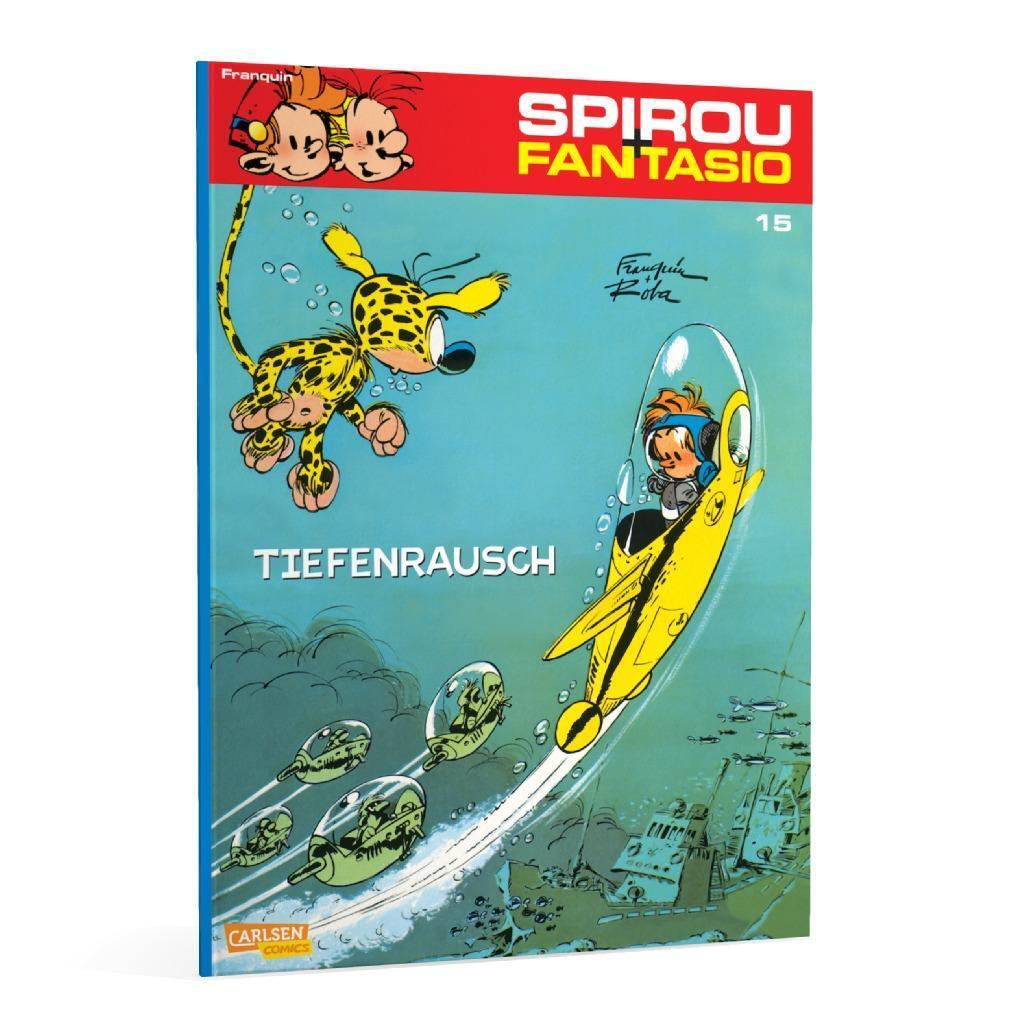 Bild: 9783551772152 | Spirou und Fantasio 15. Tiefenrausch | (Neuedition) | Andre Franquin