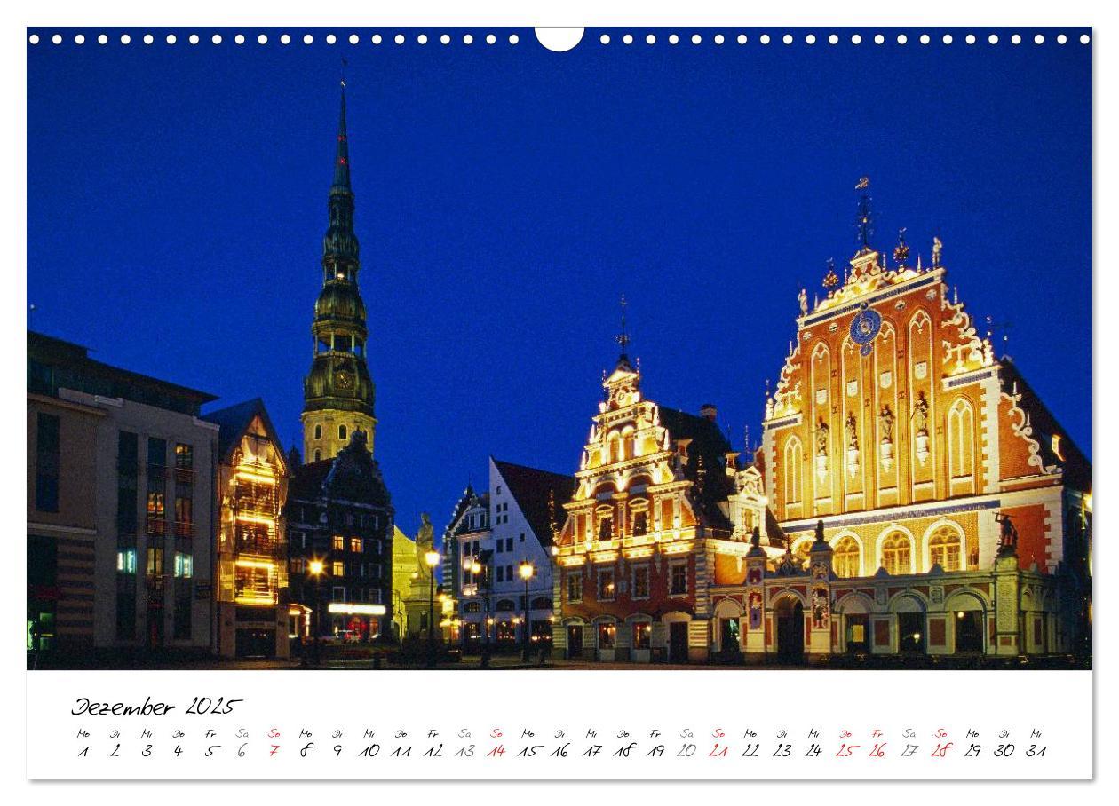 Bild: 9783435642922 | Litauen und Lettland (Wandkalender 2025 DIN A3 quer), CALVENDO...