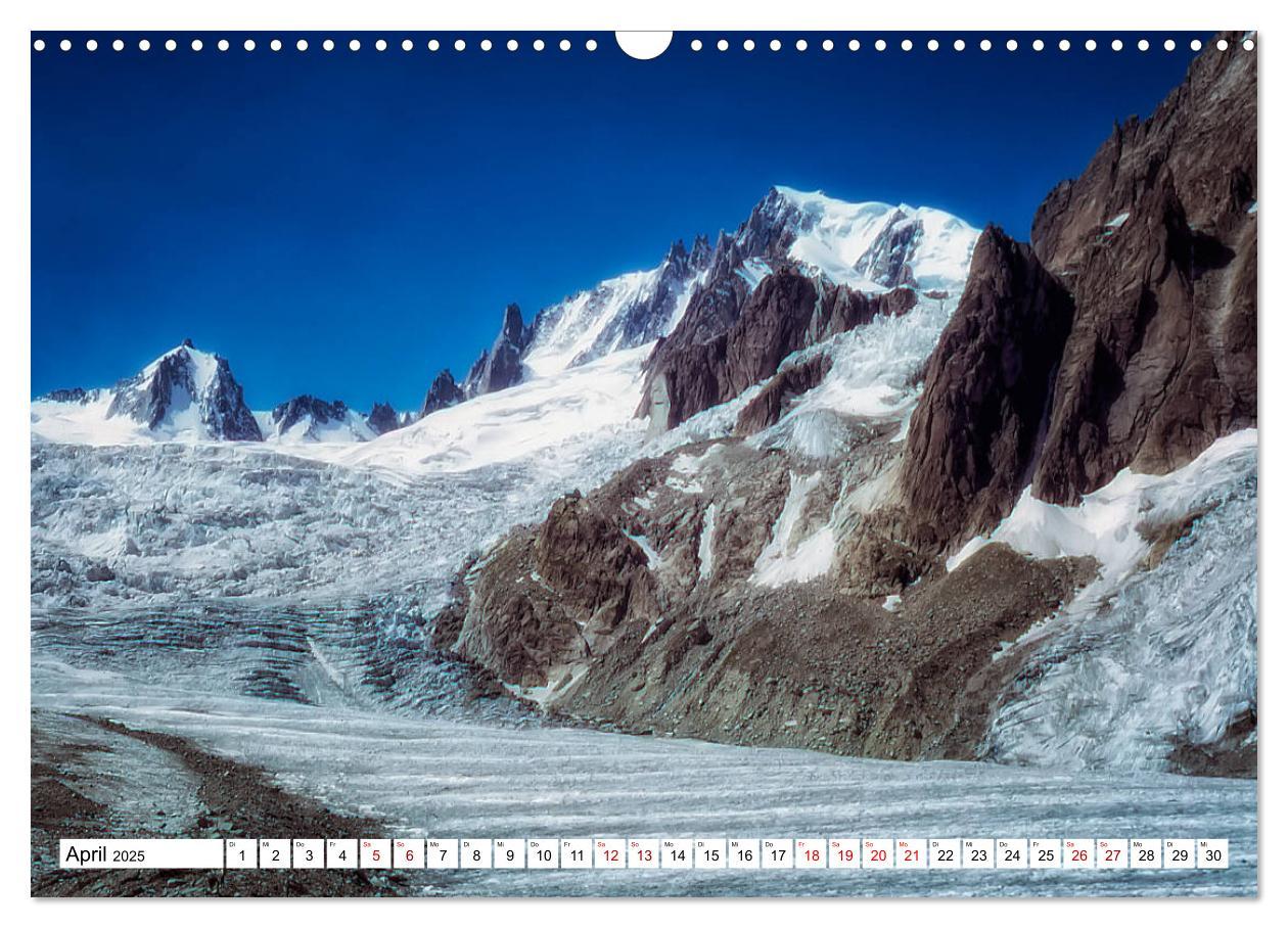 Bild: 9783435104598 | Mont-Blanc - Das Dach Europas (Wandkalender 2025 DIN A3 quer),...