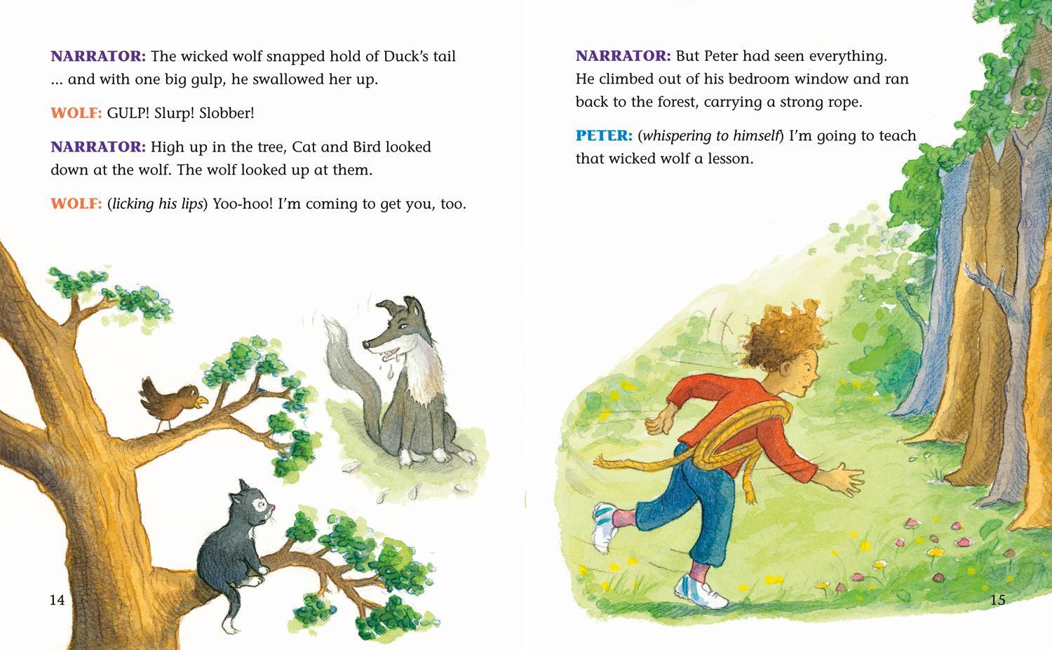 Bild: 9780007186747 | Peter and the Wolf | Band 09/Gold | Diane Redmond | Taschenbuch | 2007