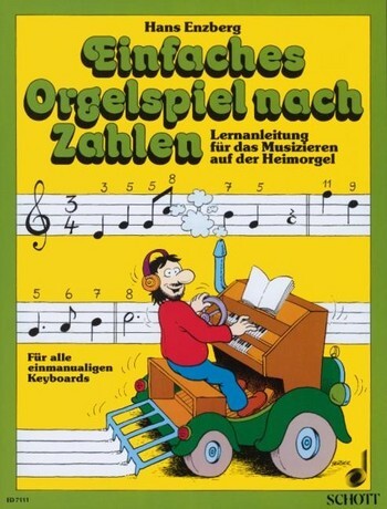 Cover: 9790001074629 | Einfaches Orgelspiel nach Zahlen | Hans Enzberg | Buch | 40 S. | 1985