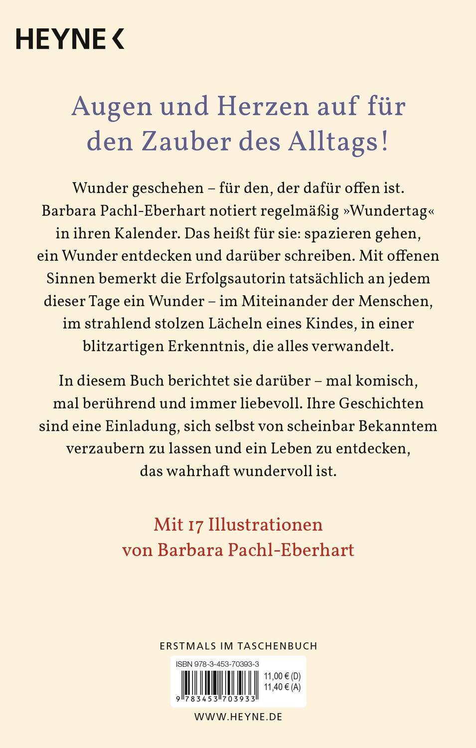 Bild: 9783453703933 | Wunder warten gleich ums Eck | Barbara Pachl-Eberhart | Taschenbuch