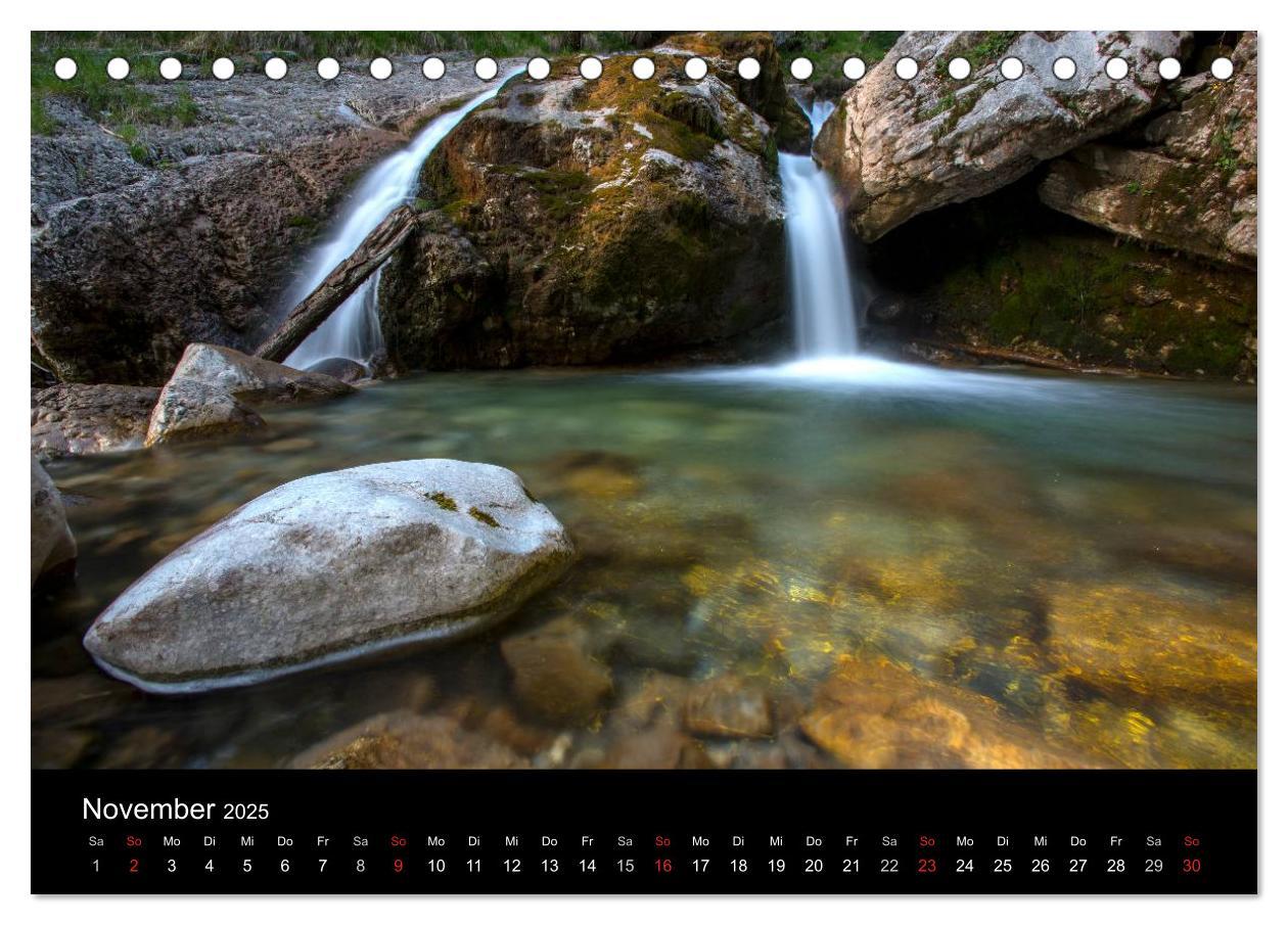 Bild: 9783435668052 | Kuhflucht Wasserfälle bei Farchant (Tischkalender 2025 DIN A5...