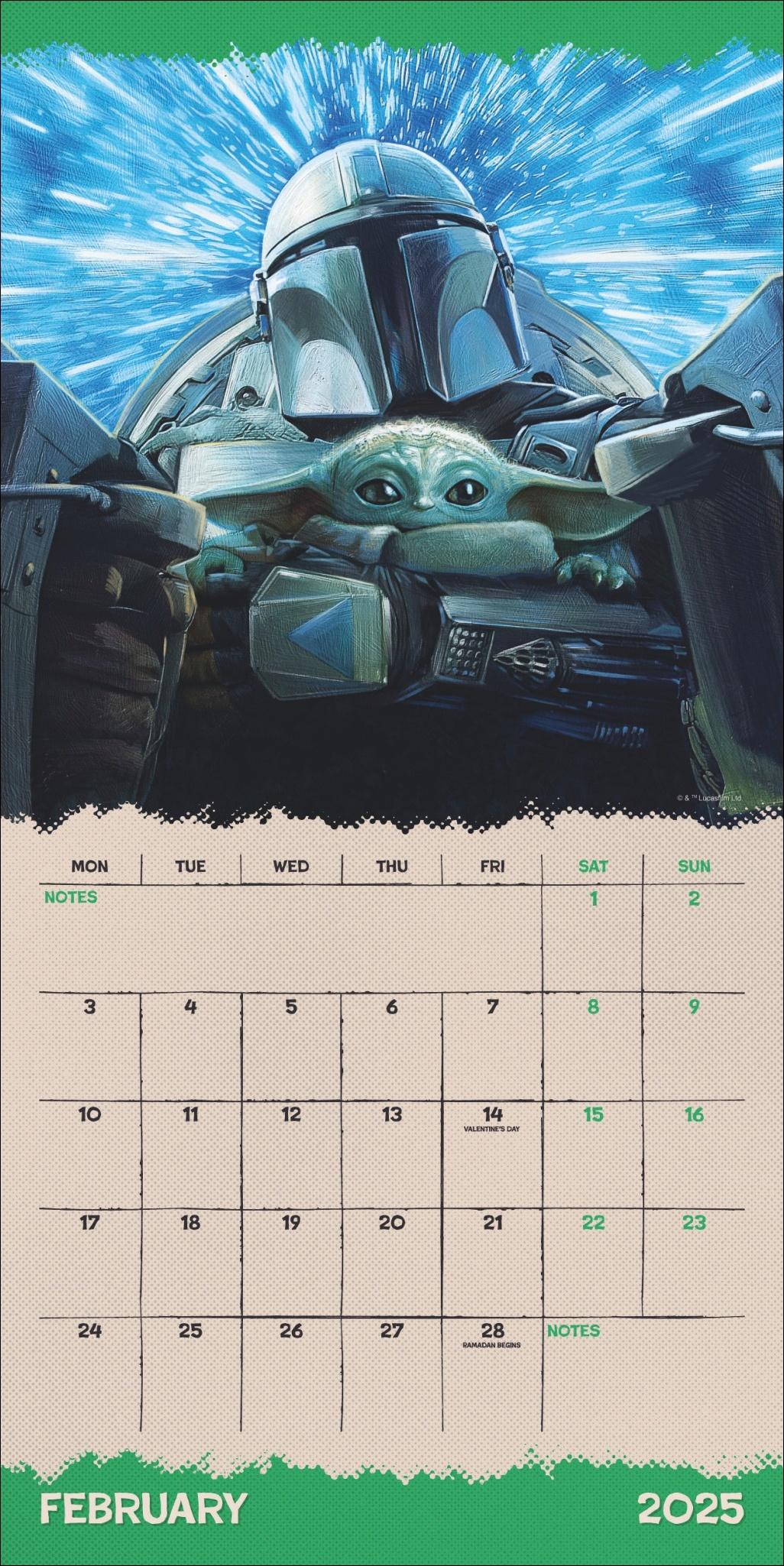 Bild: 9783840196683 | The Mandalorian Broschurkalender 2025 | Heye | Kalender | 28 S. | 2025