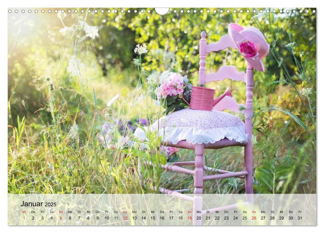 Bild: 9783435564033 | Landhaus-Romantik. Die Farben des Sommers (Wandkalender 2025 DIN A3...