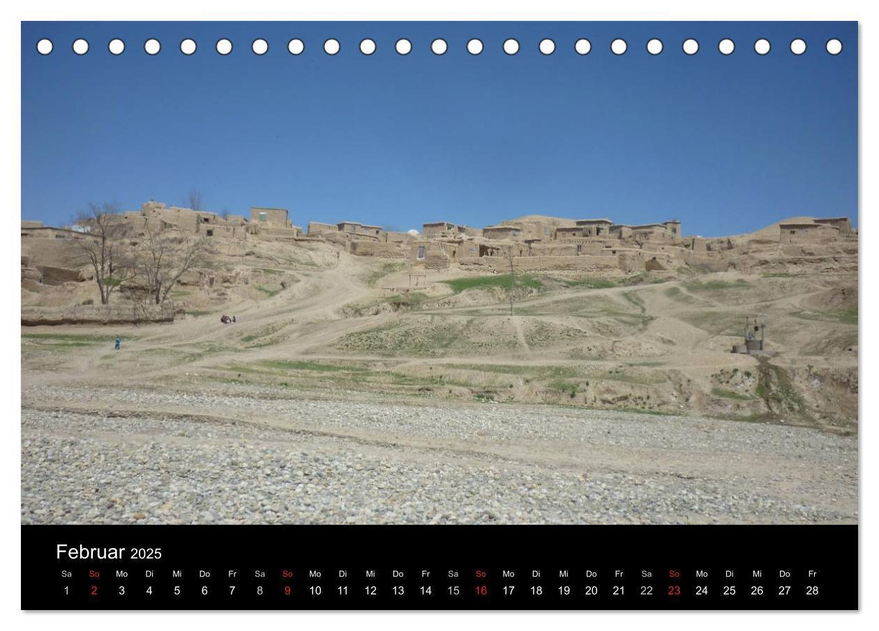 Bild: 9783435796922 | Afghanistan (Tischkalender 2025 DIN A5 quer), CALVENDO Monatskalender