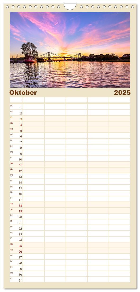 Bild: 9783457100820 | Familienplaner 2025 - NORDSEE-VERLIEBT mit 5 Spalten (Wandkalender,...