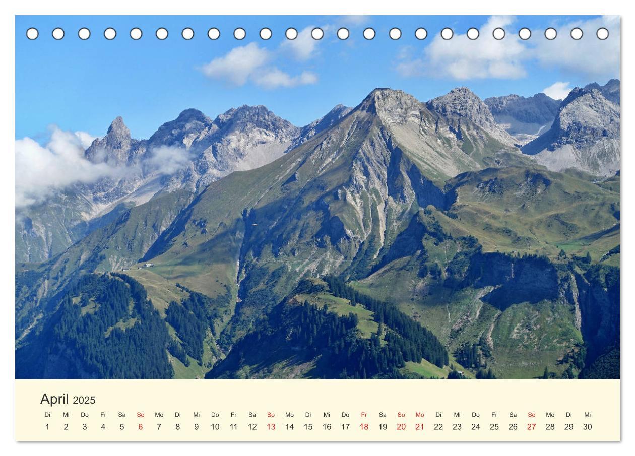 Bild: 9783435191116 | Wanderglück im Allgäu (Tischkalender 2025 DIN A5 quer), CALVENDO...