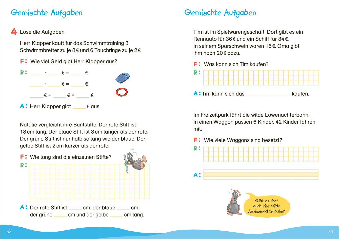 Bild: 9783788625016 | Fit für Textaufgaben 2. Klasse. Mein Übungsheft | Andrea Tonte | 64 S.