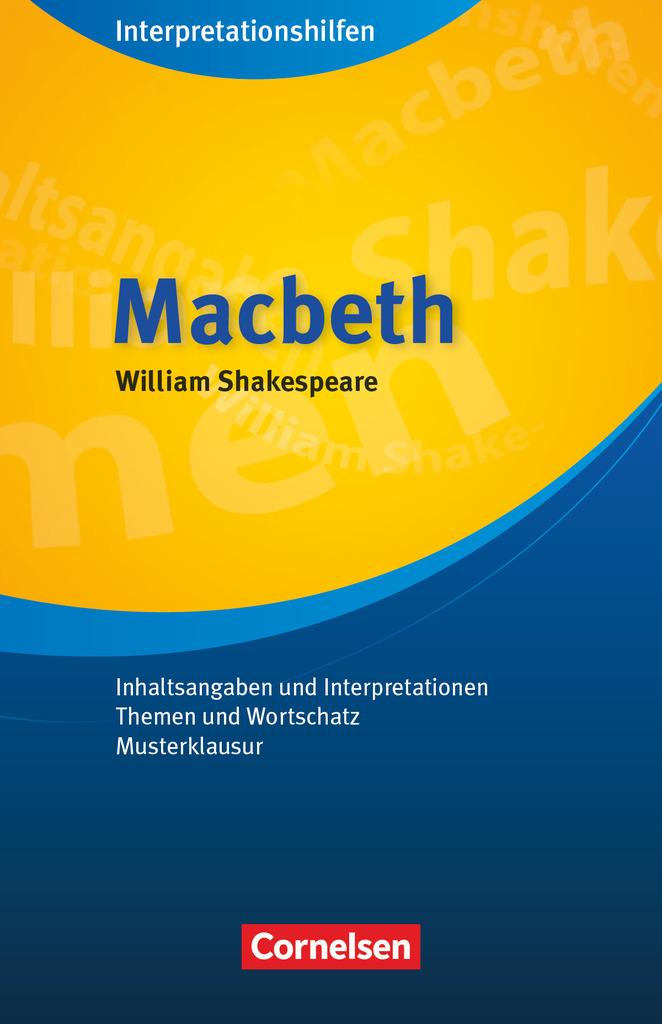 Cover: 9783589222230 | Macbeth (Neubearbeitung) | William Shakespeare | Taschenbuch | 95 S.