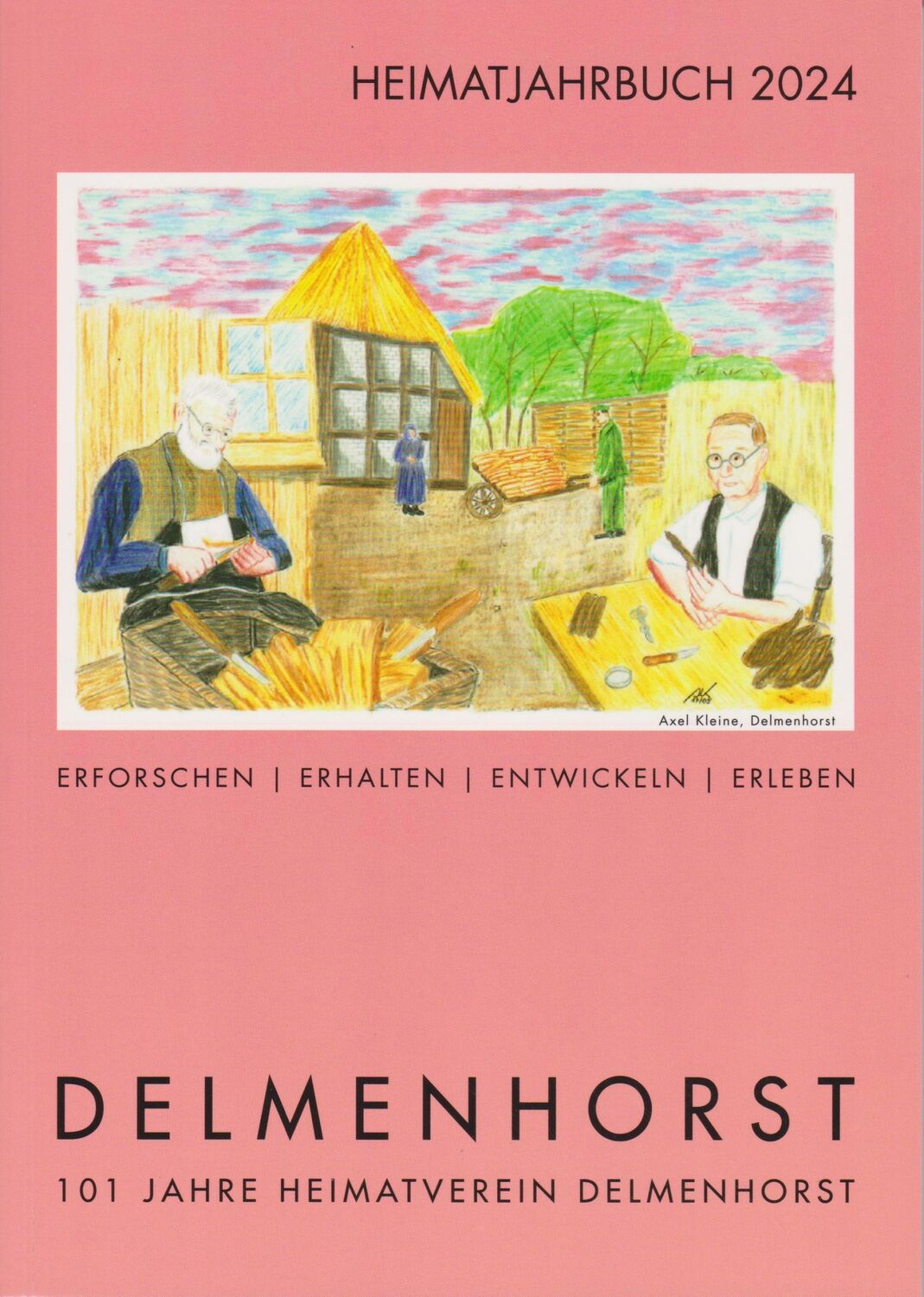 Cover: 9783730821275 | Heimatjahrbuch Delmenhorst 2024 | 101 Jahre Heimatverein Delmenhorst