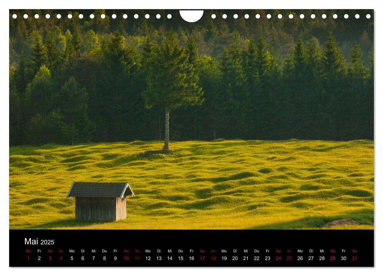 Bild: 9783435456048 | Bayerische Landschaften (Wandkalender 2025 DIN A4 quer), CALVENDO...