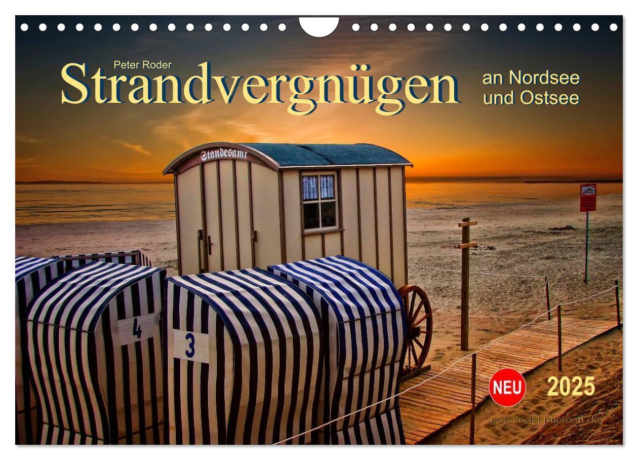 Cover: 9783435545957 | Strandvergnügen - an Nordsee und Ostsee (Wandkalender 2025 DIN A4...