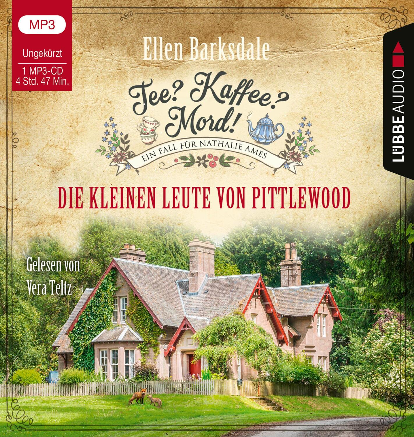 Cover: 9783785783726 | Tee? Kaffee? Mord! - Die kleinen Leute von Pittlewood | Barksdale