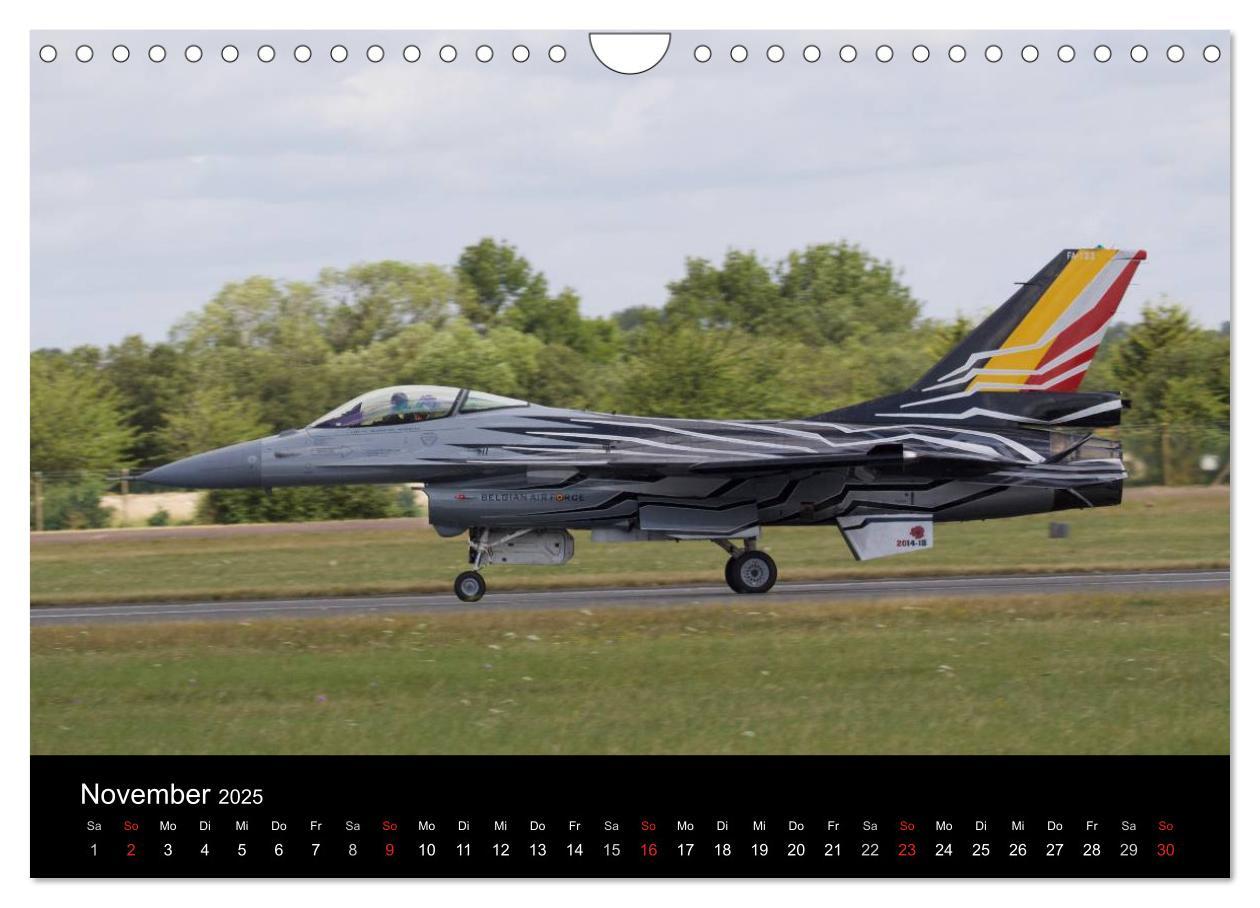 Bild: 9783435479559 | Militärflugzeuge 2025 (Wandkalender 2025 DIN A4 quer), CALVENDO...