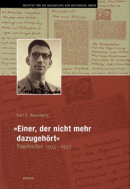 Cover: 9783835311145 | 'Einer, der nicht mehr dazugehört' | Tagebücher 1933-1937 | Rosenberg