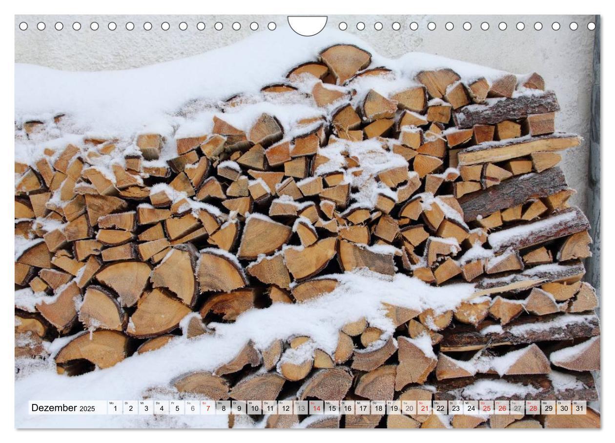 Bild: 9783435659807 | HOLZ - Stapel und Stämme (Wandkalender 2025 DIN A4 quer), CALVENDO...