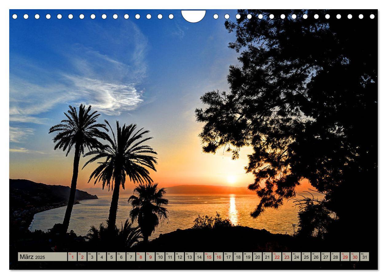 Bild: 9783435278039 | Taormina zur blauen Stunde (Wandkalender 2025 DIN A4 quer),...