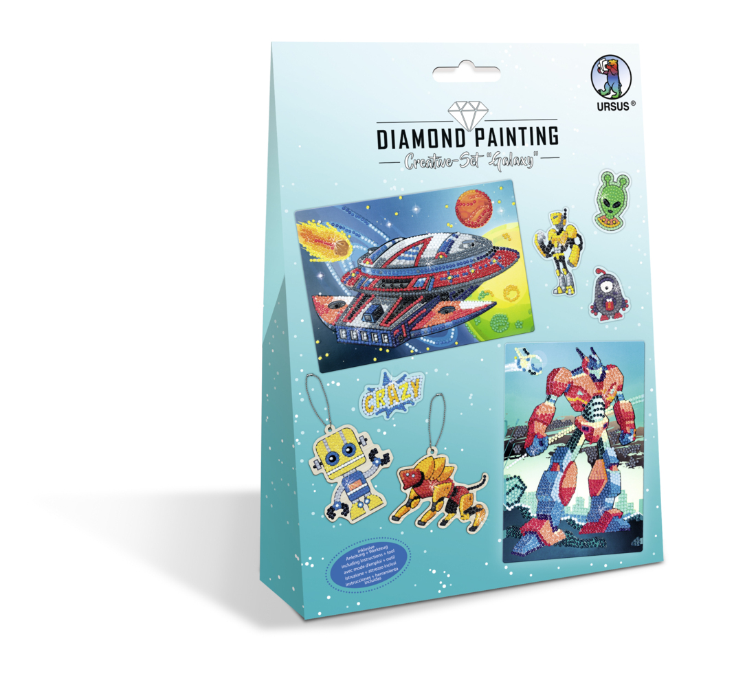 Cover: 4008525242895 | URSUS Diamond Painting "Creative Set Galaxy" | Stück | Deutsch | 2022