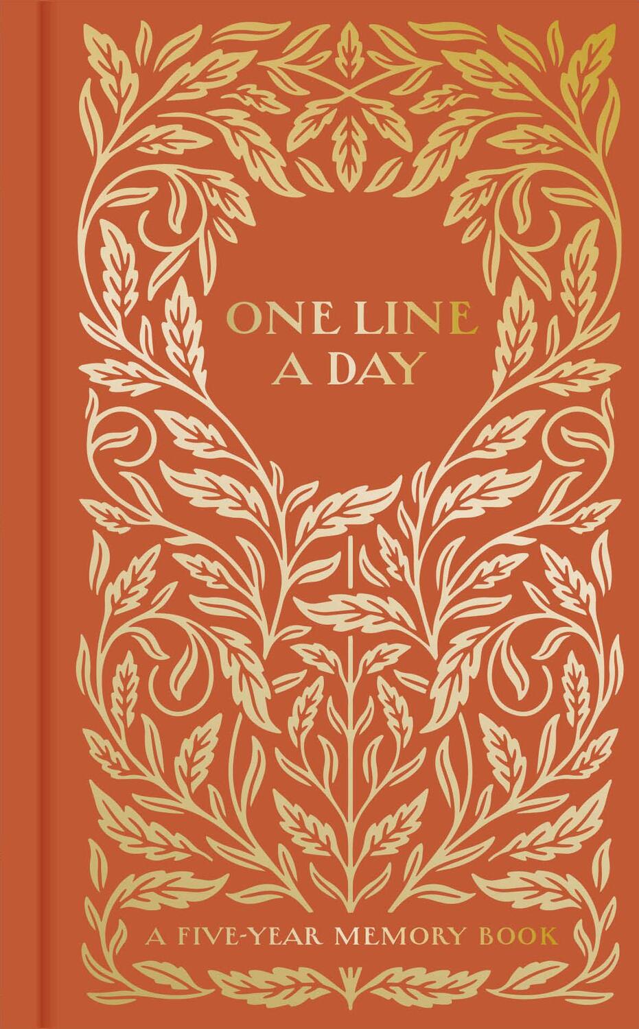 Cover: 9781797231204 | Gilded One Line a Day | A Five-Year Memory Book | Dana Tanamachi