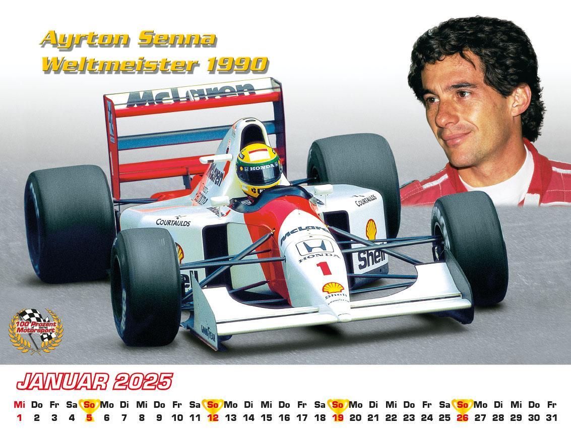 Bild: 9783948794804 | Best of F1 Weltmeister der 90iger Kalender 2025 | Frank Pommer | 2025