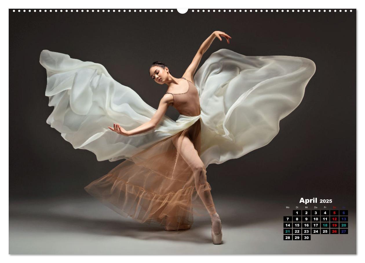 Bild: 9783457184103 | BALLETT - ein Hauch Magie (Wandkalender 2025 DIN A2 quer), CALVENDO...