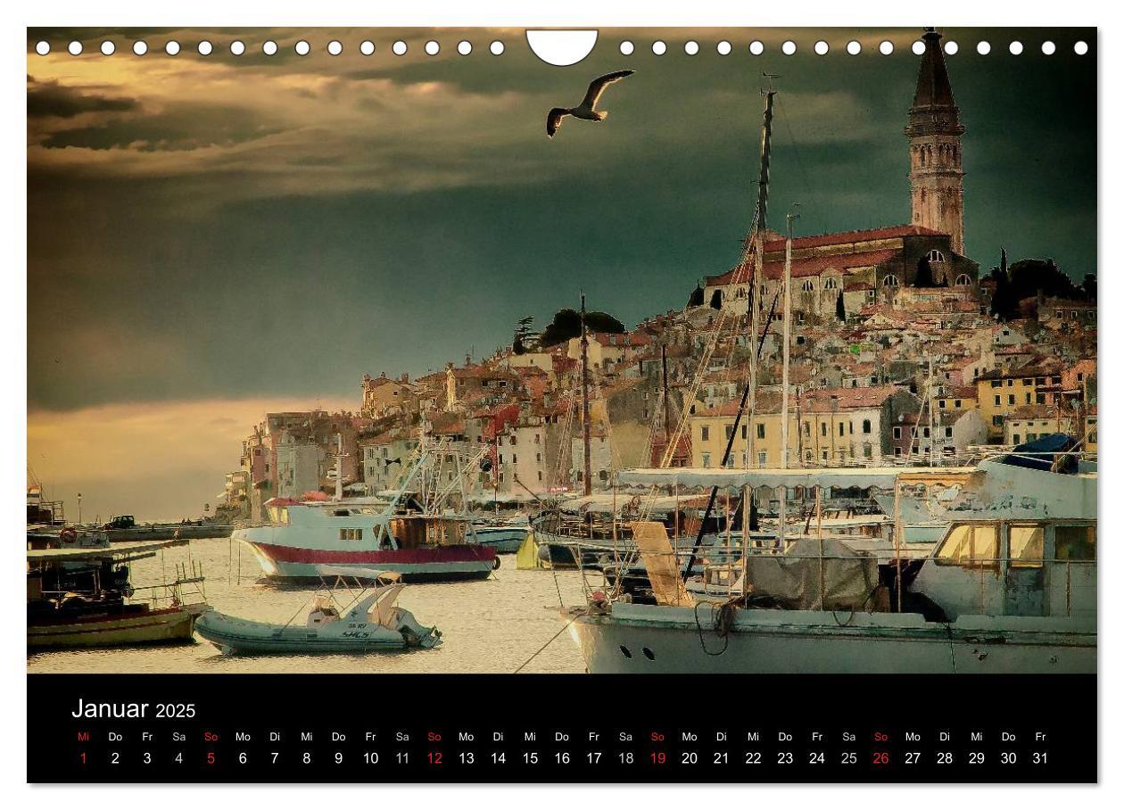 Bild: 9783435752140 | Rovinj Impressionen (Wandkalender 2025 DIN A4 quer), CALVENDO...