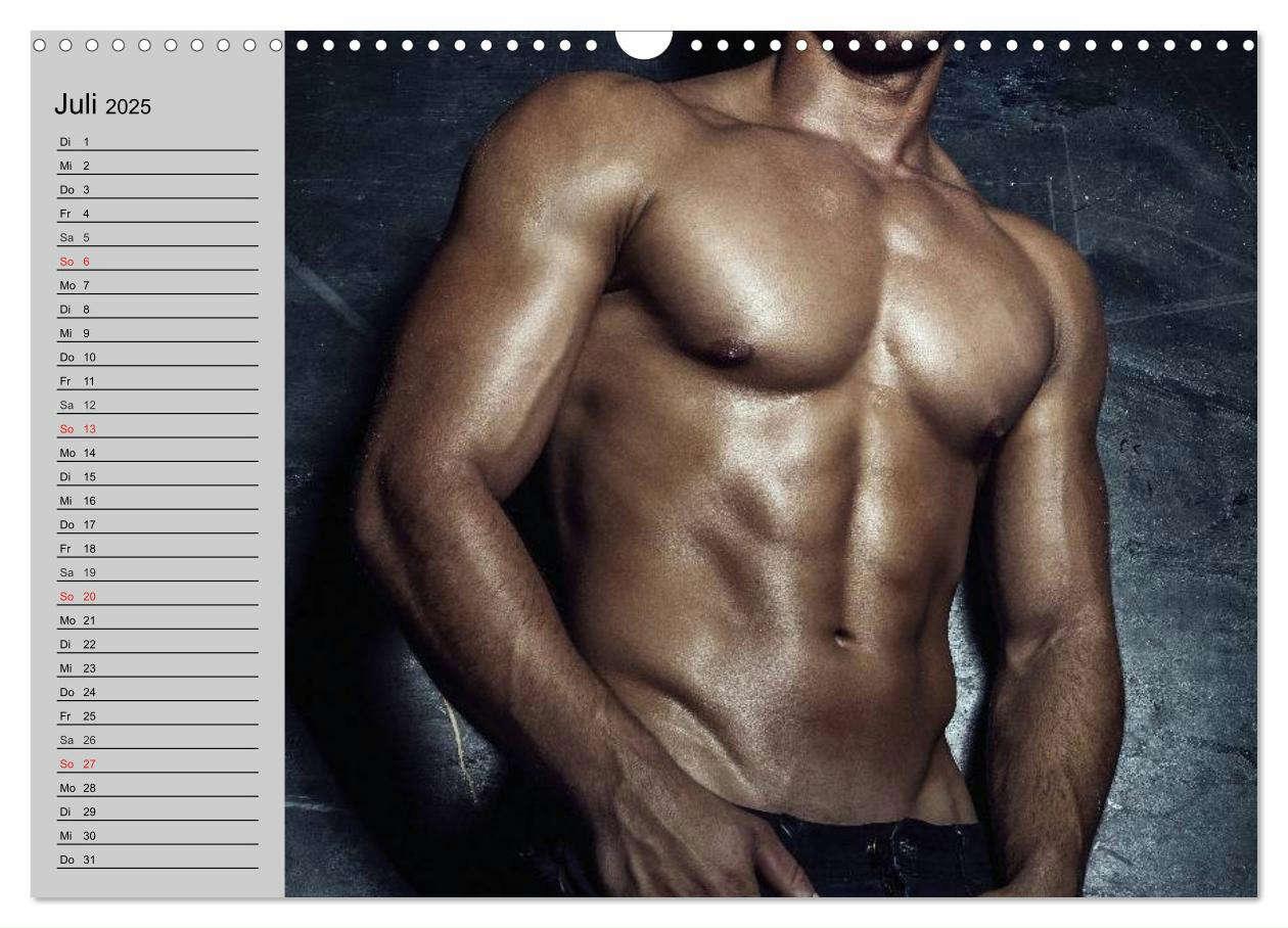 Bild: 9783435540594 | Erotische Männer. Adonis und Co. (Wandkalender 2025 DIN A3 quer),...