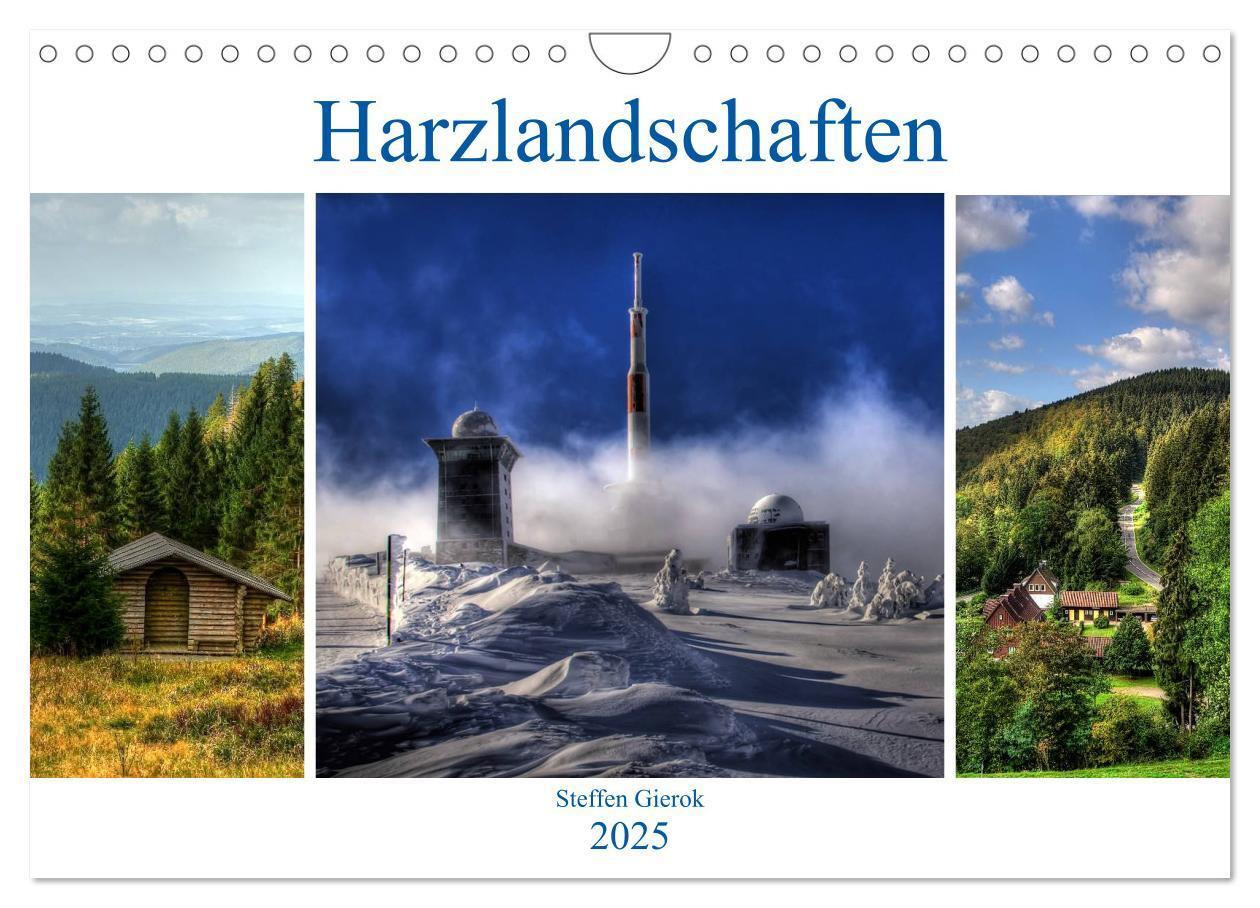 Cover: 9783435789979 | Harz Landschaften (Wandkalender 2025 DIN A4 quer), CALVENDO...