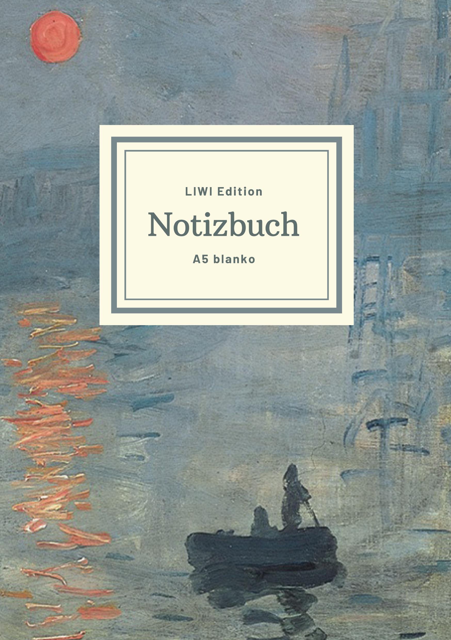 Cover: 9783965424937 | Notizbuch schön gestaltet mit Leseband - A5 Hardcover blanko - 100...