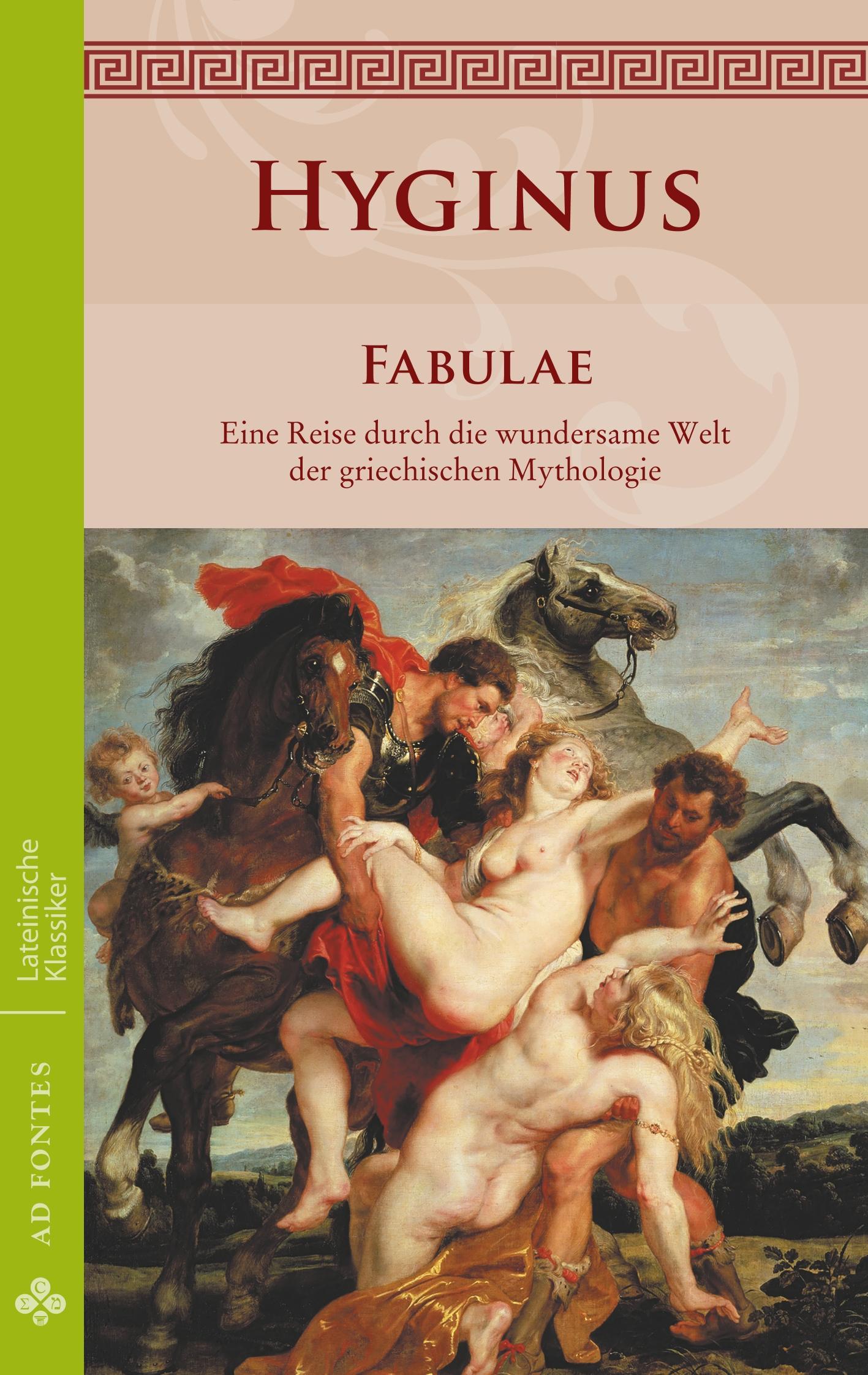 Cover: 9783945924402 | Fabulae | Gaius Julius Hyginus | Taschenbuch | Lateinische Klassiker