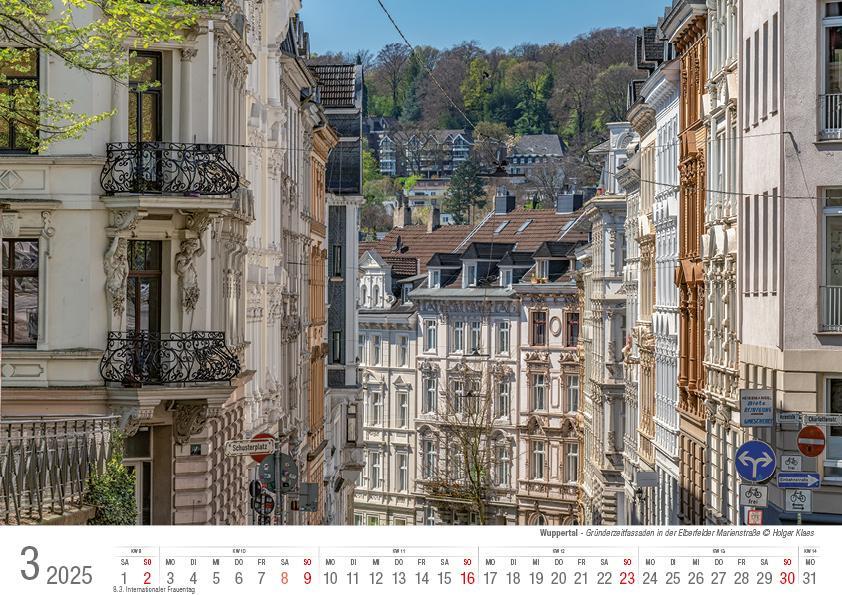 Bild: 9783965352148 | Wuppertal 2025 Bildkalender A4 Spiralbindung | Holger Klaes | Kalender