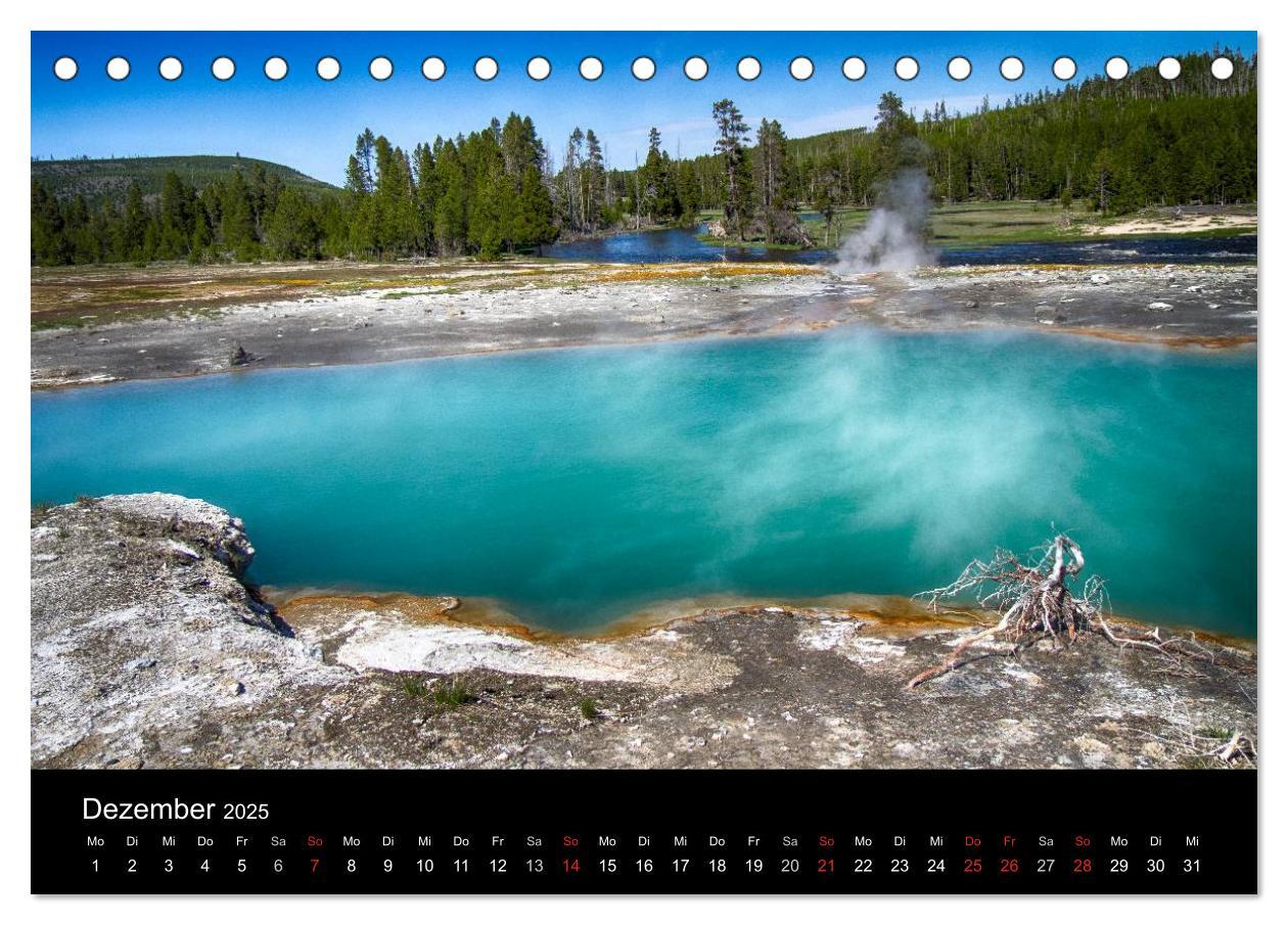 Bild: 9783435663101 | Traumziele in den USA. Der Yellowstone National Park (Tischkalender...