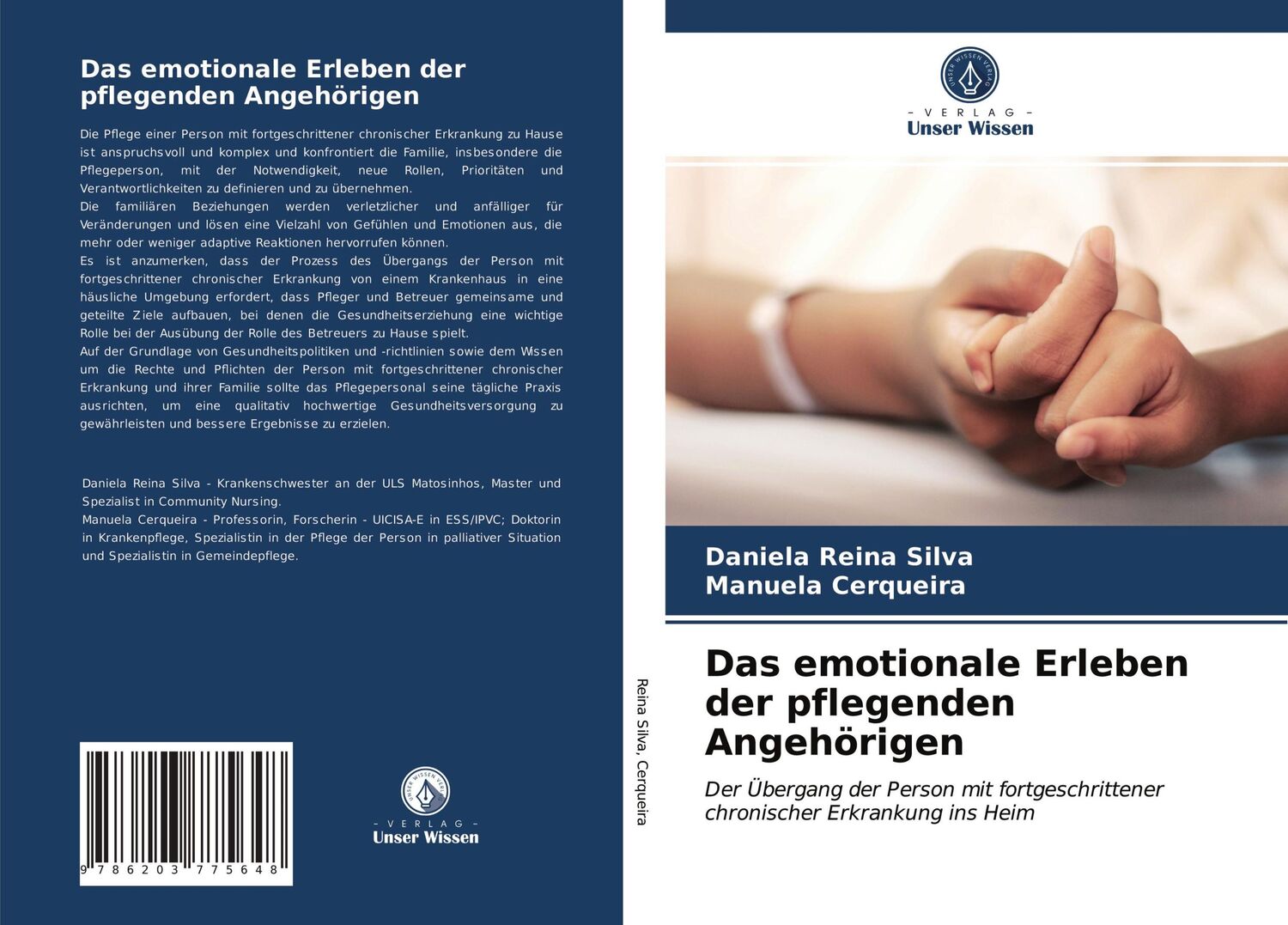 Cover: 9786203775648 | Das emotionale Erleben der pflegenden Angehörigen | Silva (u. a.)