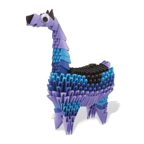 Bild: 8032591787260 | Creagami Origami 3D Lama 346 Teile | Kit (Bastelset) | 3178726 | 2024