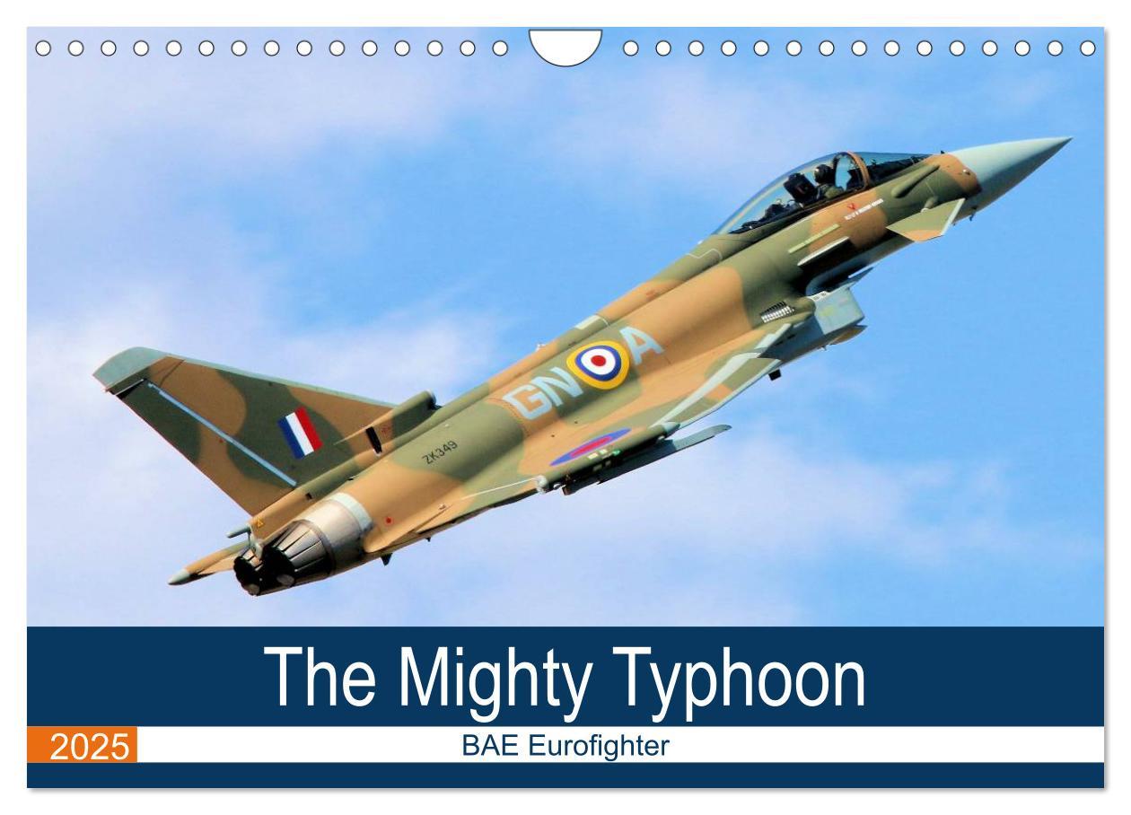 Cover: 9781325954308 | The Mighty Eurofighter Typhoon (Wall Calendar 2025 DIN A4...