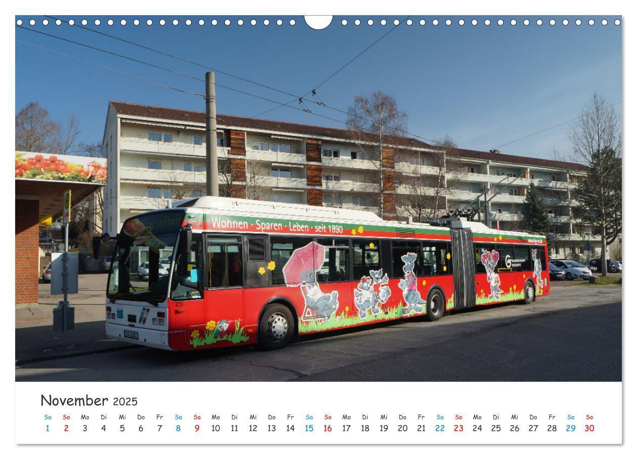 Bild: 9783435094479 | Omnibusse von heute und früher (Wandkalender 2025 DIN A3 quer),...