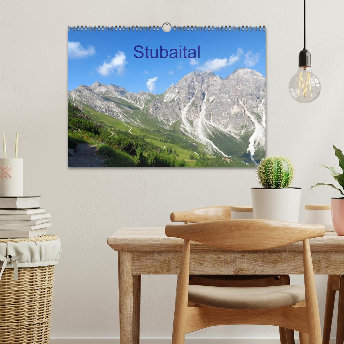 Bild: 9783435723522 | Stubaital (Wandkalender 2025 DIN A3 quer), CALVENDO Monatskalender