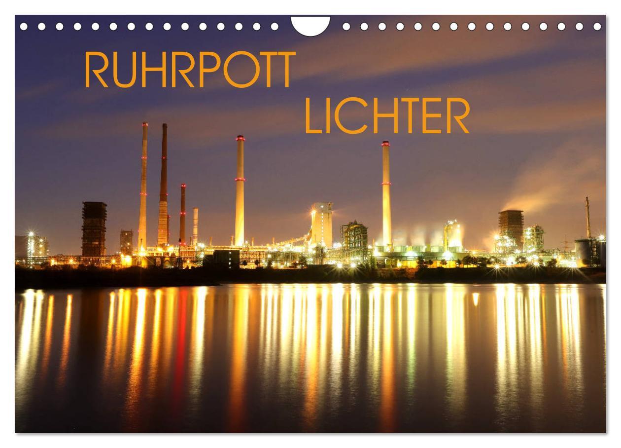 Cover: 9783435302338 | RUHRPOTT LICHTER (Wandkalender 2025 DIN A4 quer), CALVENDO...