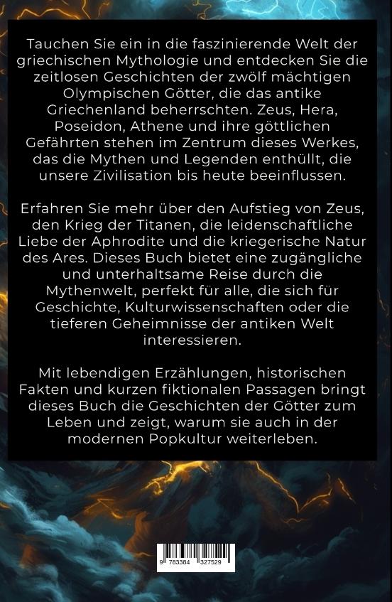 Rückseite: 9783384327529 | Götter des Olymps ¿ Die Herrscher der antiken Welt | Viktor Markis