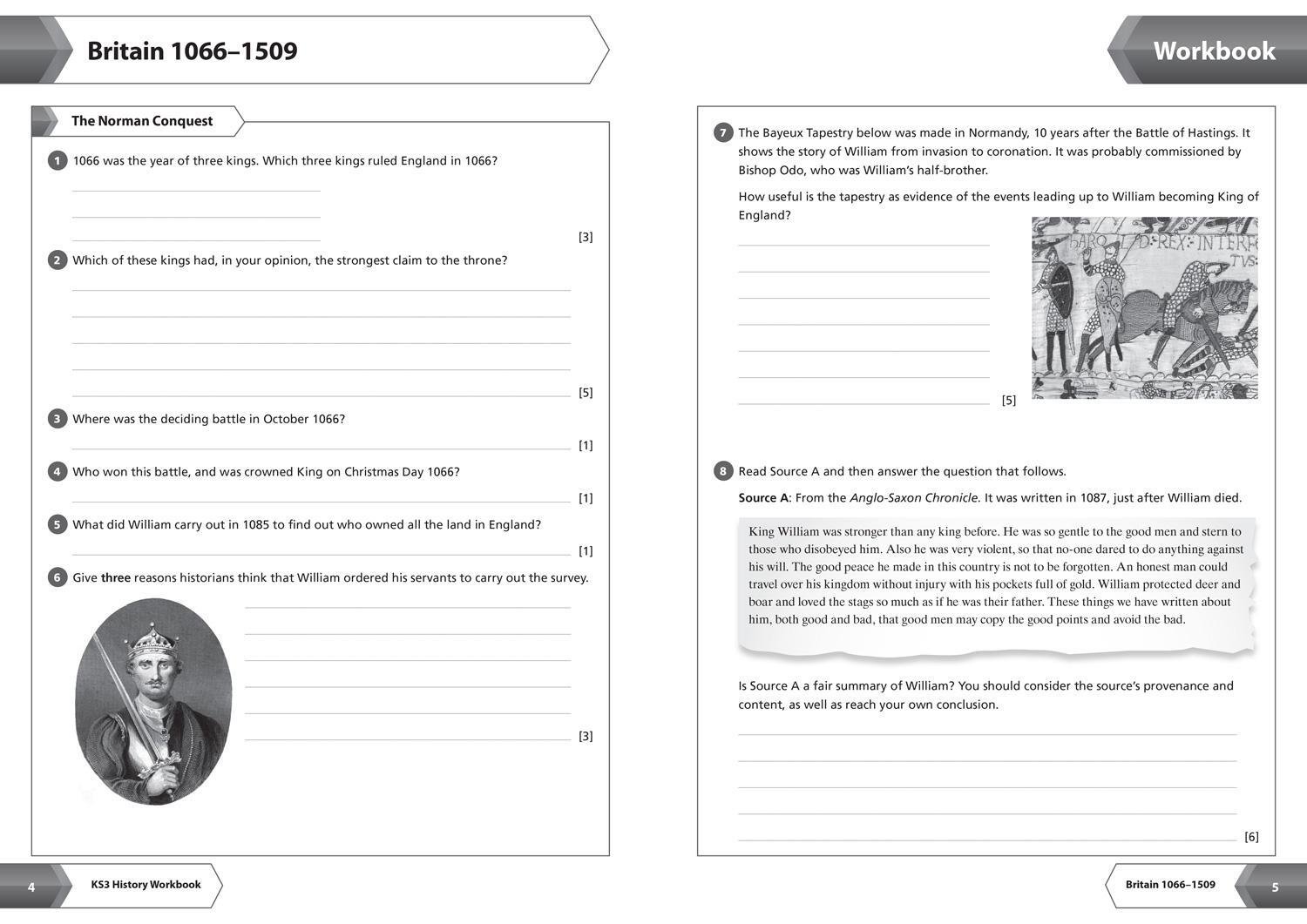 Bild: 9780008399931 | KS3 History Workbook | Ideal for Years 7, 8 and 9 | Collins KS3 | Buch