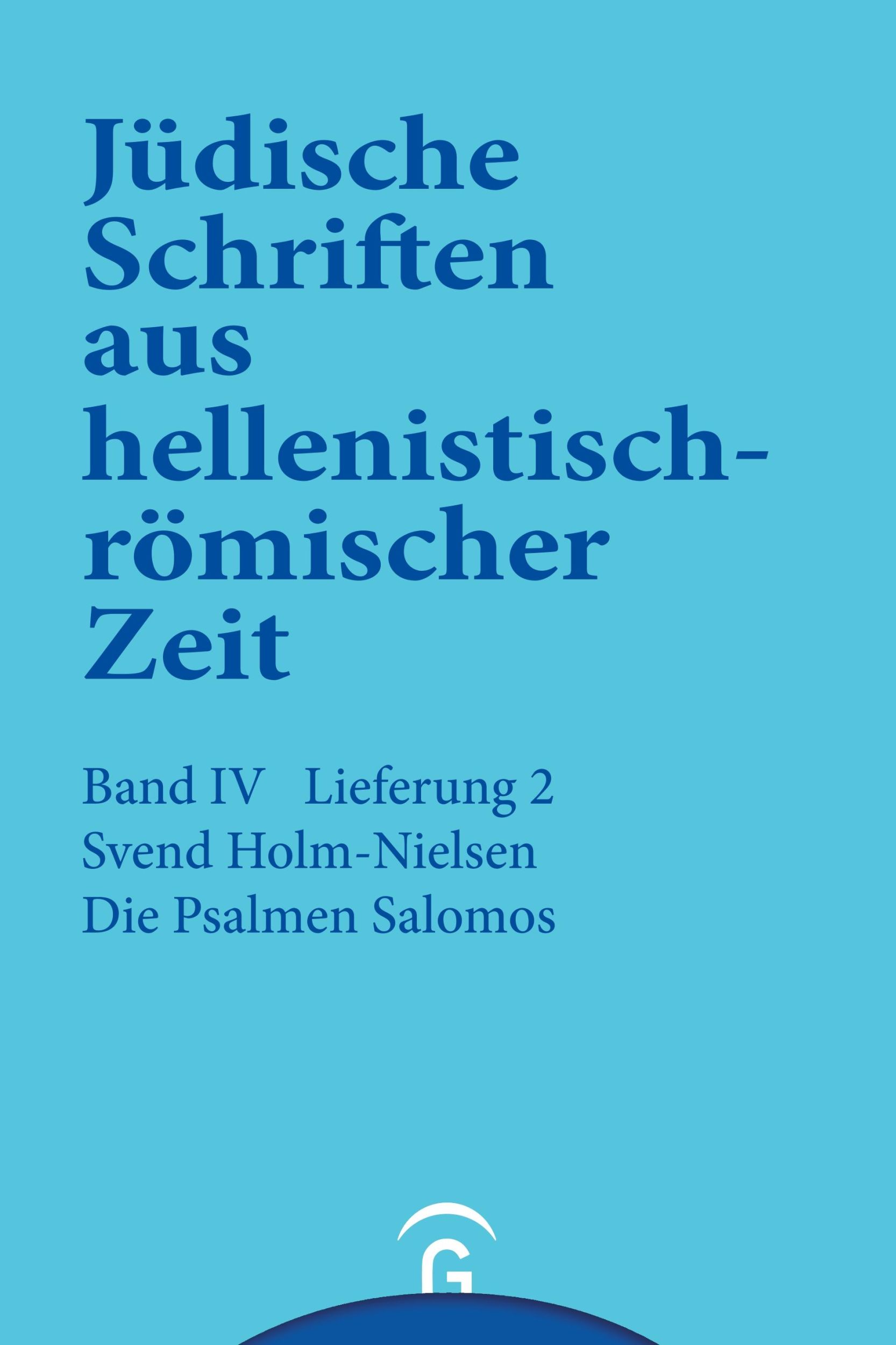 Cover: 9783579039428 | Die Psalmen Salomos | Svend Holm-Nielsen | Taschenbuch | Paperback