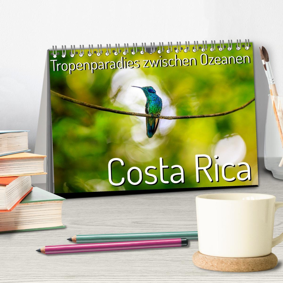 Bild: 9783457163610 | Tropenparadies zwischen Ozeanen Costa Rica (Tischkalender 2025 DIN...