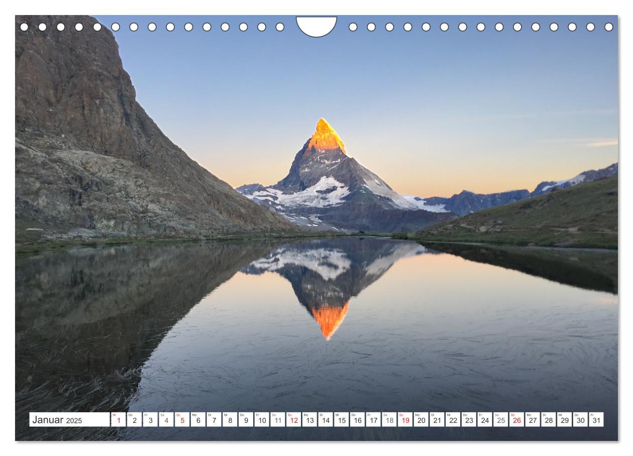 Bild: 9783435543557 | Matterhorn - Berg der Berge (Wandkalender 2025 DIN A4 quer),...