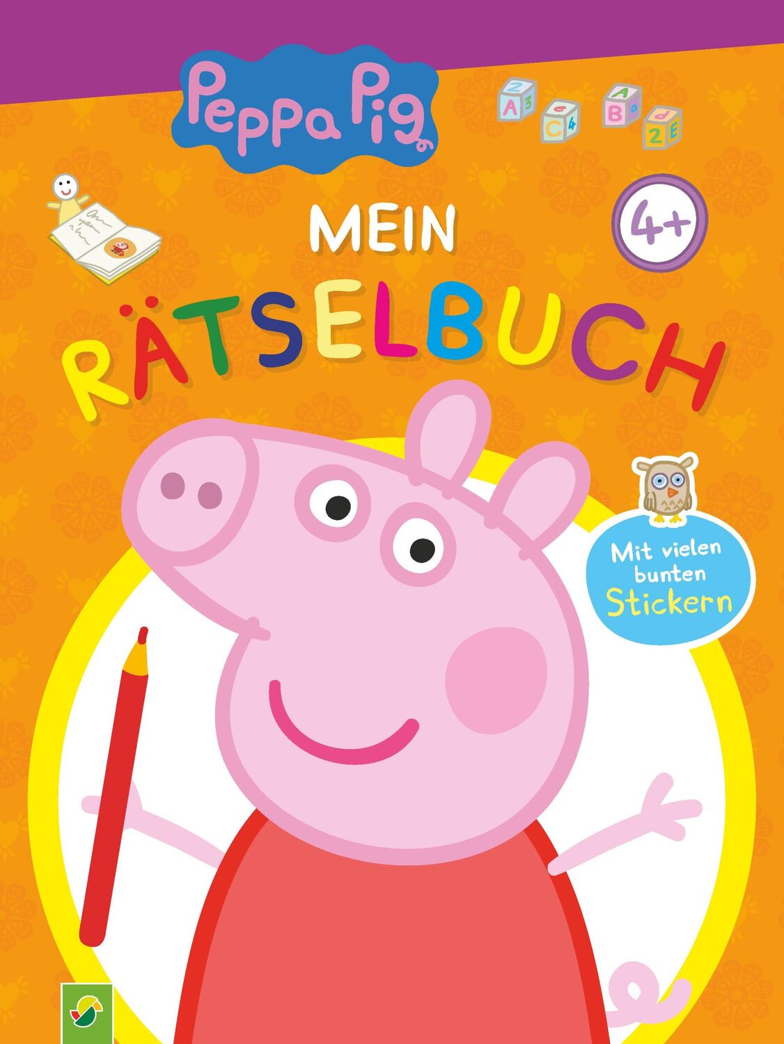 Cover: 9783849925567 | Peppa Pig Mein Rätselbuch | Mit vielen bunten Stickern | Taschenbuch