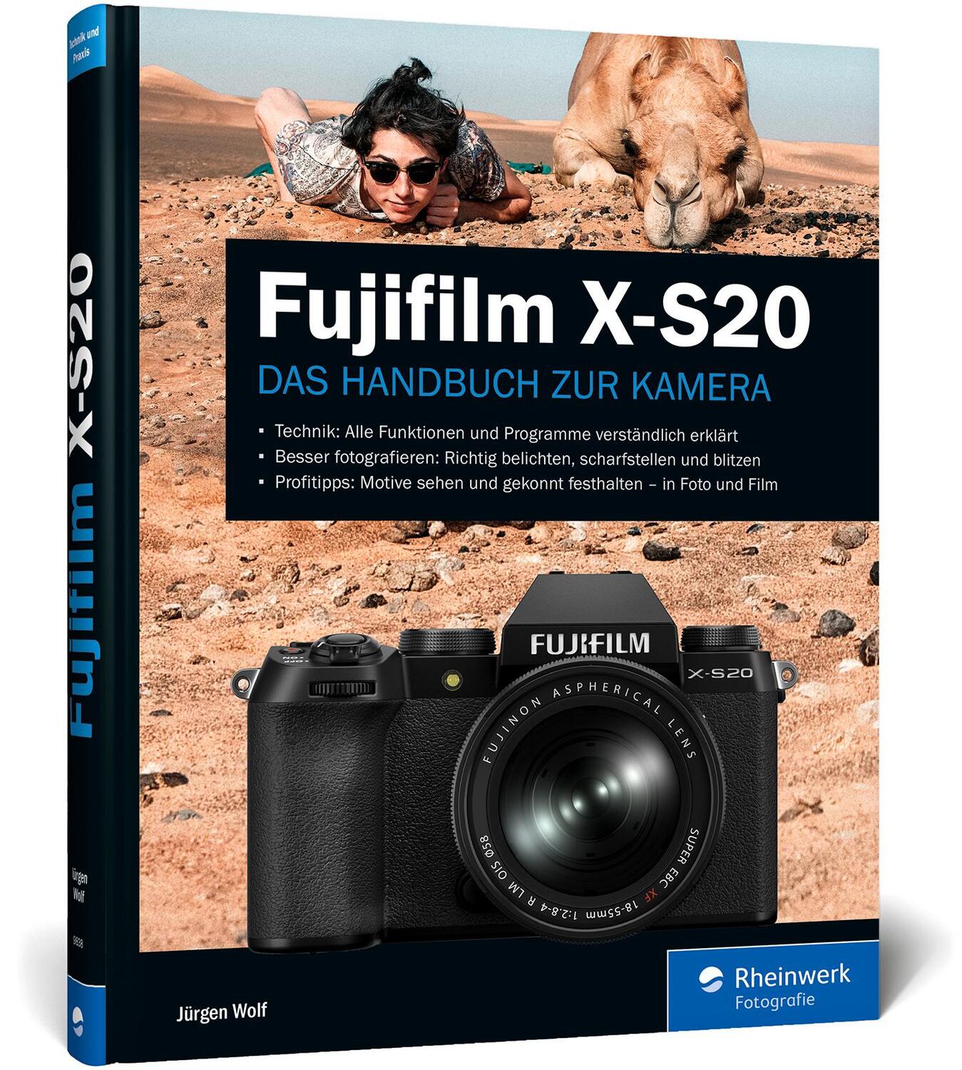 Cover: 9783836298384 | Fujifilm X-S20 | Jürgen Wolf | Buch | Rheinwerk Fotografie | 355 S.