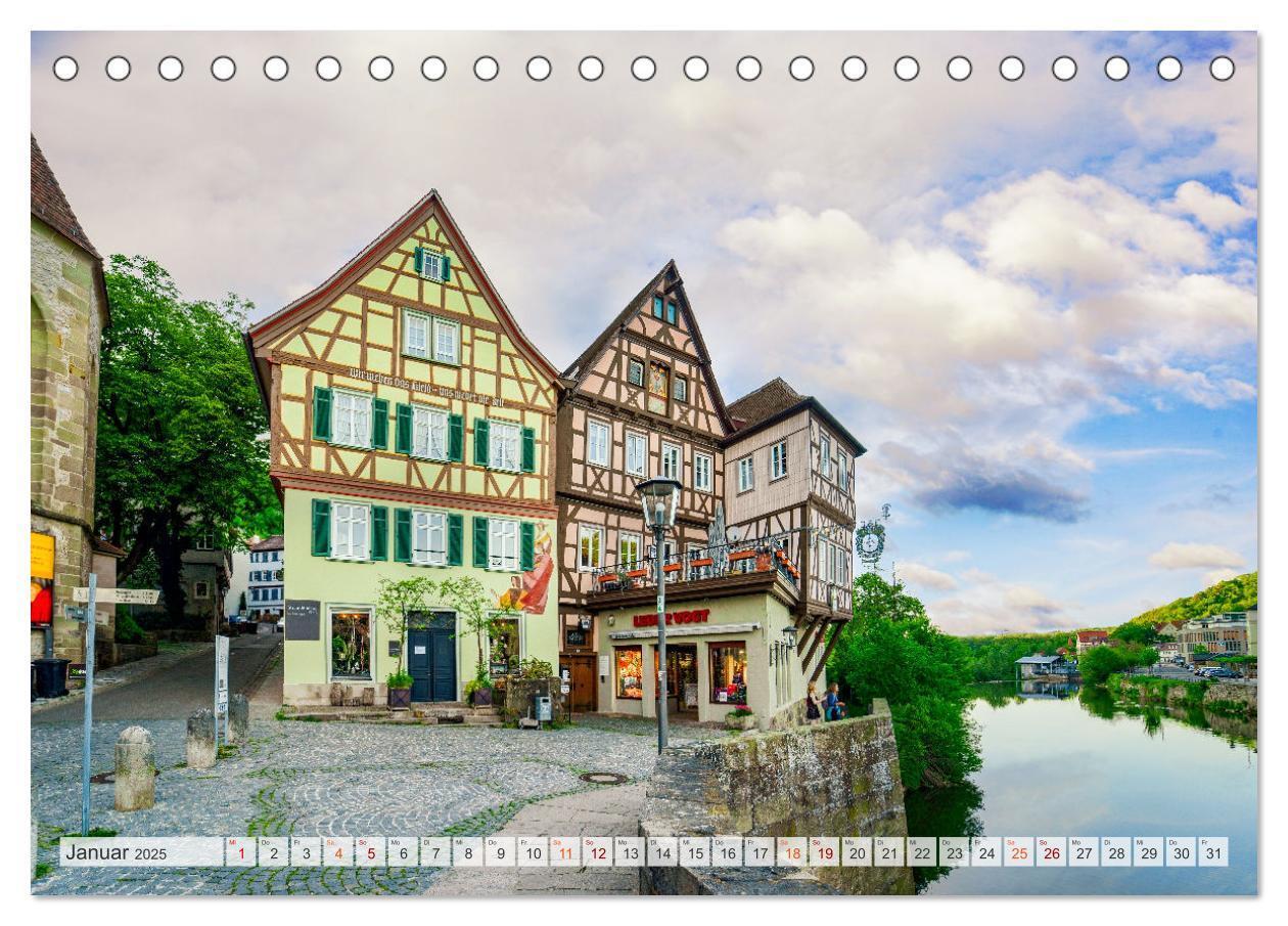 Bild: 9783435057672 | Schwäbisch Hall Impressionen (Tischkalender 2025 DIN A5 quer),...