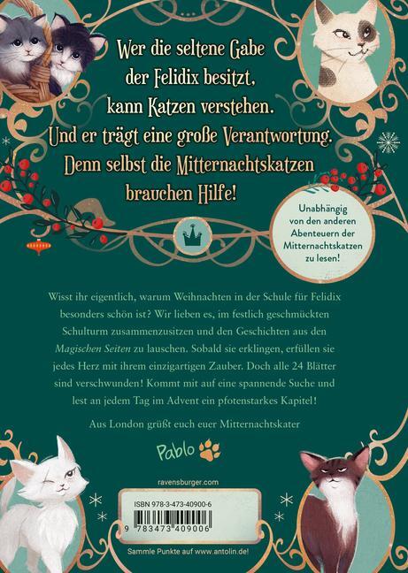 Bild: 9783473409006 | Mitternachtskatzen: Mr Mallorys magisches Weihnachtsgeheimnis. | Laban